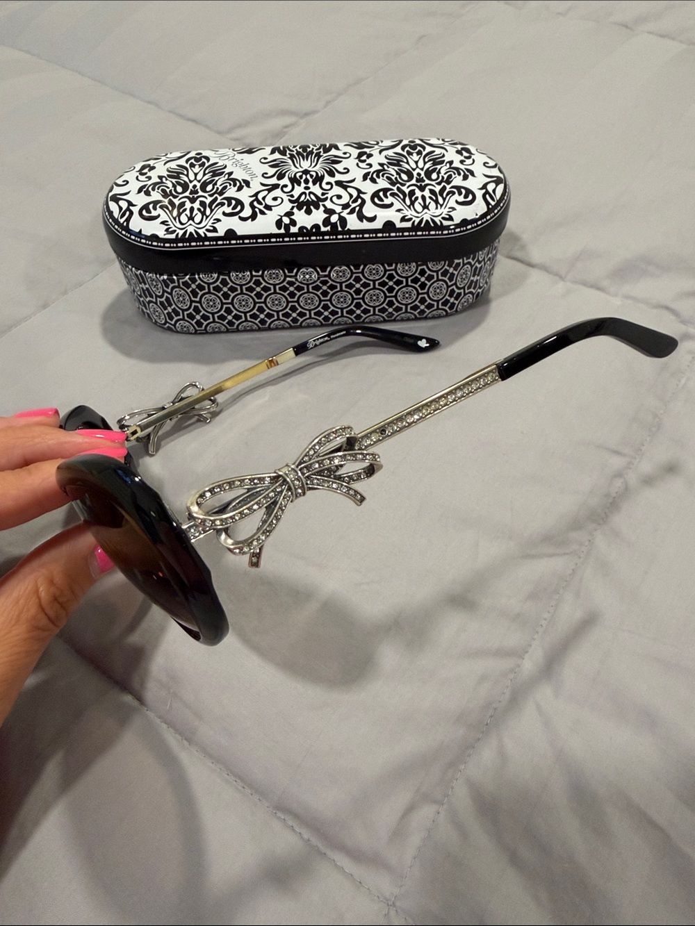 Brighton’s Ballroom Blitz Black Frame Sunglasses